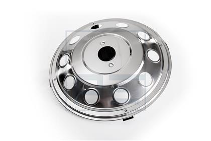 Radkappen 16" Nirosta chrom