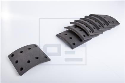 Trommelbremsbelagsatz