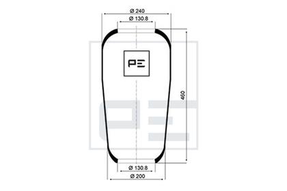 Federbalg, Luftfederung