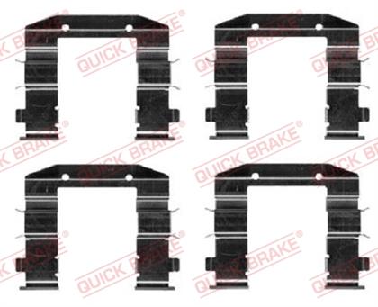 Zubehörsatz, Scheibenbremsbelag