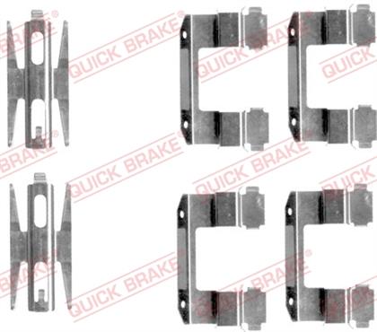 Zubehörsatz, Bremsbelag Hyundai