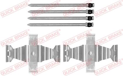 Zubehörsatz, Bremsbelag Mercedes