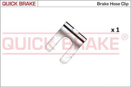 Halter, Bremsschlauch