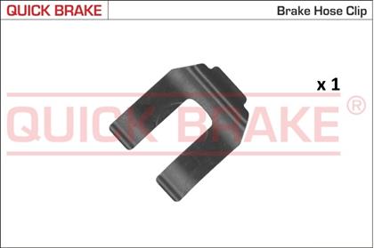 Halter, Bremsschlauch