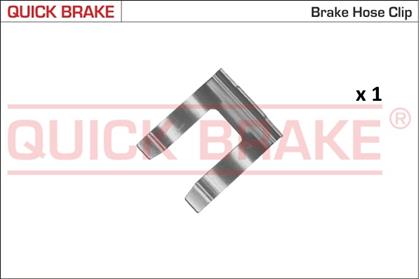 Halter, Bremsschlauch