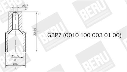 Schutzkappe, Zündverteilerstecker