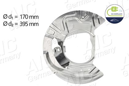 Spritzblech, Bremsscheibe