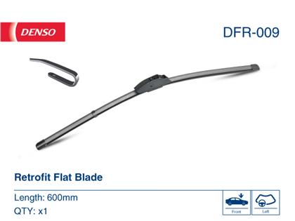 Scheibenwischer (1x) 600 mm Retrofit Flatblades DFR-009