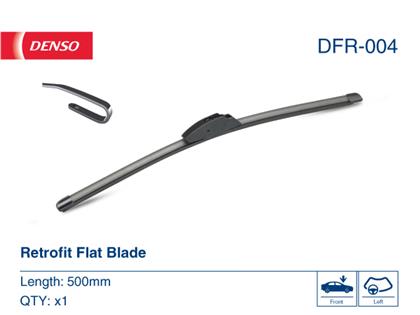 Scheibenwischer (1x) 500 mm Retrofit Flatblades DFR-004