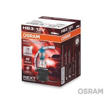 Lampe Night Breaker Laser HB3 12V 60W