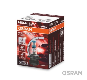 Lampe Night Breaker Laser HB4 12V 51W