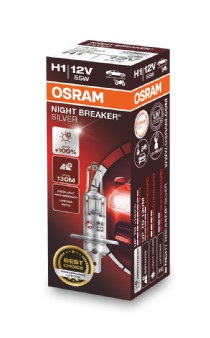 Lampe Night Breaker Silver H1 12V 55W