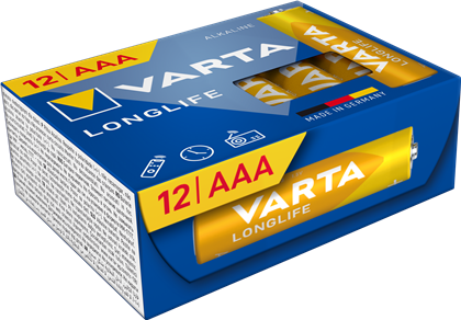 AAAMikrozelle LONGLIFE AAA 12 stck