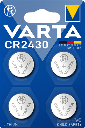 Knopfzelle CR2430 4er SB