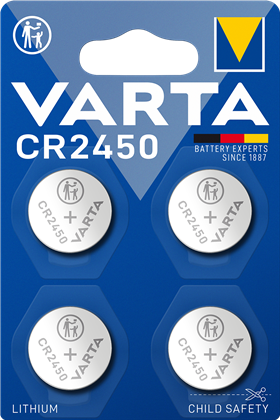 Knopfzelle CR2450 4er SB