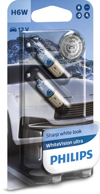 Lampe 12V H6W WhiteVision ultra