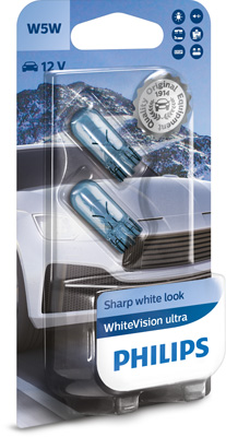Lampe 12V W5W WhiteVision Ultra