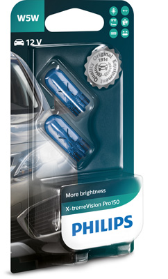 Lampe 12V W5W X-TremeVision Pro150