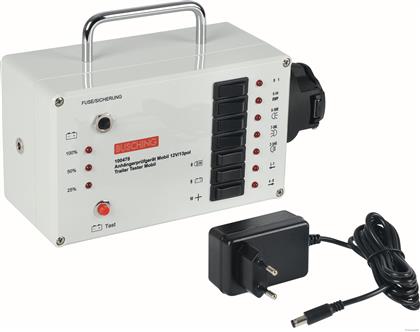 Prüfgerät, Anhängersteckdose