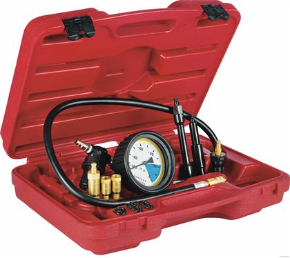 Prüfgerät, Druckverlust