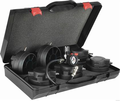 Prüfgerät, Druckverlust