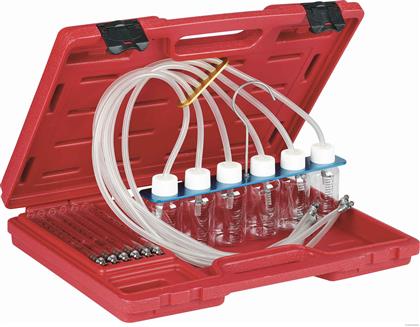 Prüfsortiment, Kraftstoff-Rücklaufmenge