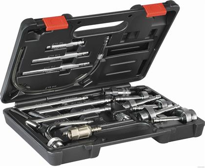 Befülladapter-Satz, Getriebe