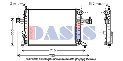 Motorkühler Opel