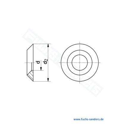 Rosetten Messing vernickelt   Nr. 125