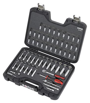 BMCS Stecknuss-Satz 1/4 74-tlg.
