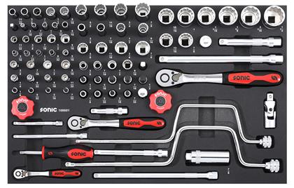 Schaumstoffeinlage, Sortimentskasten