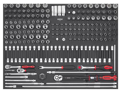 Schaumstoffeinlage, Sortimentskasten