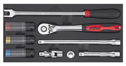 Schaumstoffeinlage, Sortimentskasten