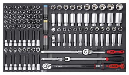 Schaumstoffeinlage, Sortimentskasten