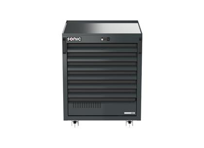 fahrbarer Schrank 7 Schubladen 700mm