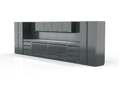 Schrankwand hoch 6790mm