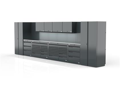 Schrankwand hoch 6790mm