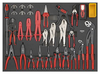 Schaumstoffeinlage, Sortimentskasten