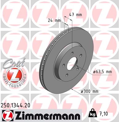 Bremsscheibe 24x300