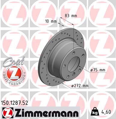Bremsscheibe 10x272