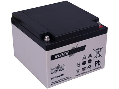 Batterie Block-Power AGM 12V/26Ah A/EN
