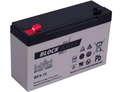 Batterie Block-Power AGM 6V/10Ah A/EN