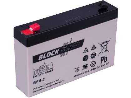 Batterie Block-Power AGM 6V/7Ah A/EN