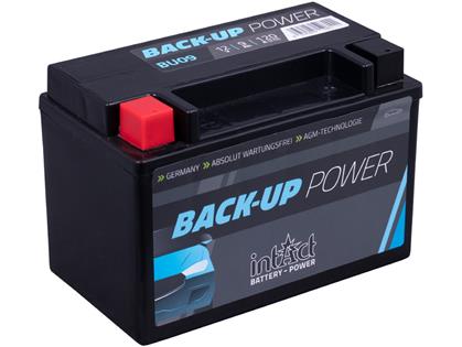 Batterie 12V 9Ah 120A Black-Up-Pow. AGM