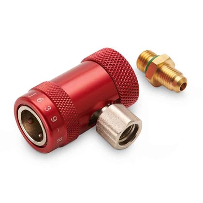 Adapter, Servicestutzen-Klimaservicegerät