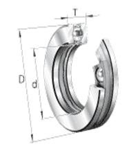 Axial-Rillenkugellager 28x15mm