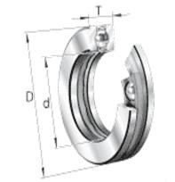 Axial-Rillenkugellager 42x25mm