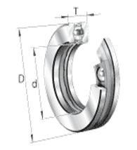 Axial-Rillenkugellager 47x30mm