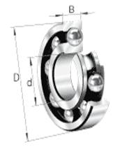 Rillenkugellager 100x55mm
