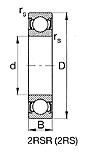 Rillenkugellager 32x12mm